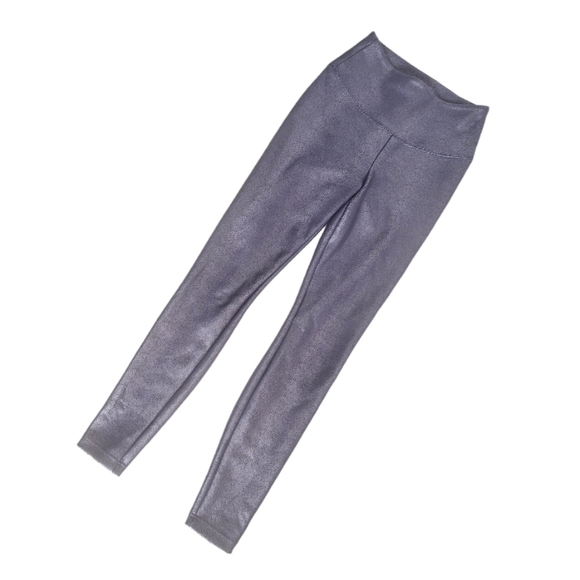 White House Black Market Snake Foil Print WHBM Runway Leggings Size 0 Thick Knit - Picture 1 of 9